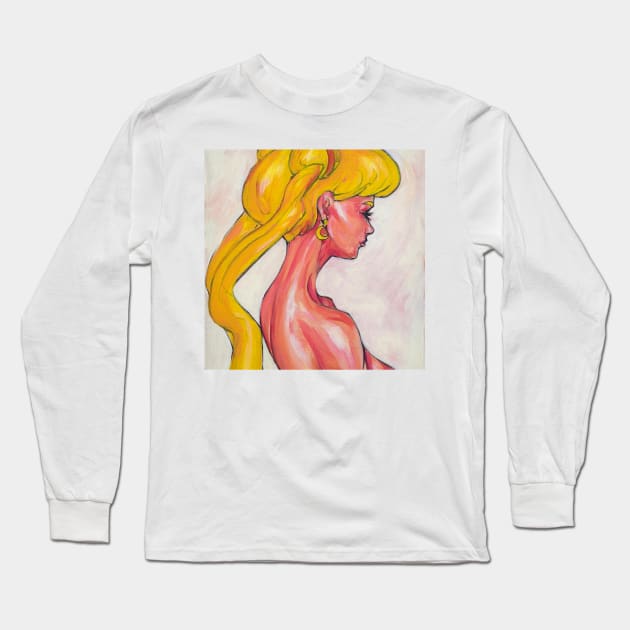 Sailor Moon Alla Prima Long Sleeve T-Shirt by SuarezArt